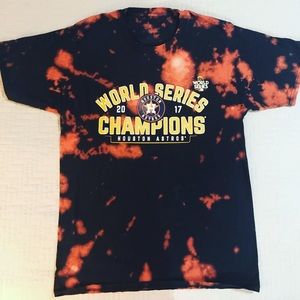 Houston Astros Tie Dye T-shirt